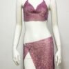 pink sequins two piece set 2 pink sequins two piece set