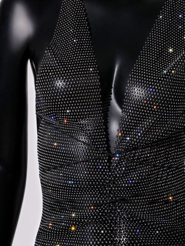 see through tight black dress