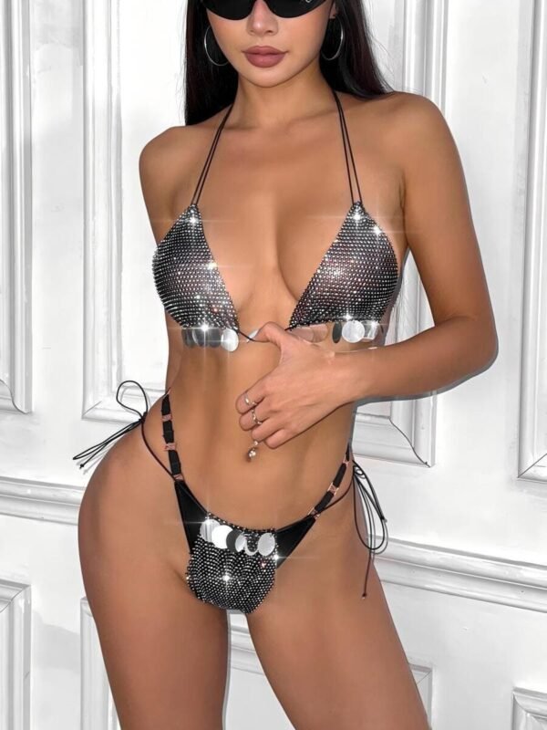 fishnet bikinis two piece set