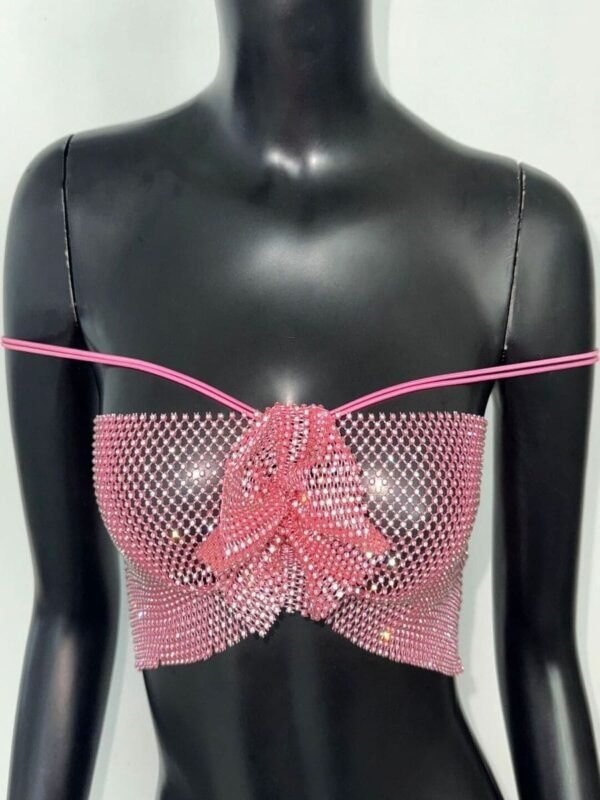 sexy sparkly rhinestone bralette