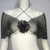 rhinestone fishnet crop top3 rhinestone fishnet crop top