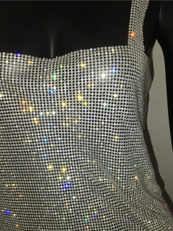 sparkly gold metallic dress