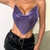 purple metallic heart top2 purple metallic heart top