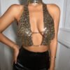 metallic leopard womens top1 metallic leopard womens top